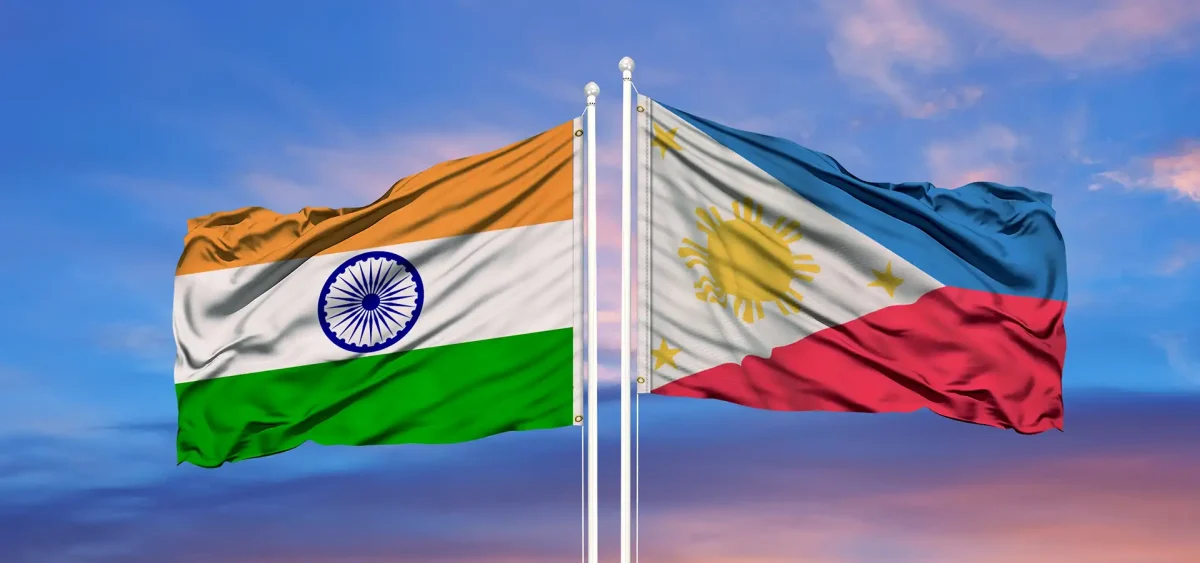 Philippines and Indian flag