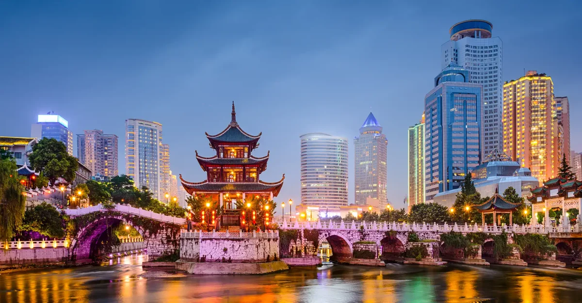 China Launches Online